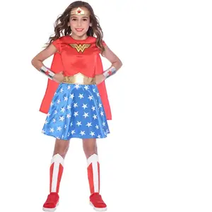 Amscan déguisement wonder woman classique enfant - 3/4 ans - rouge - 9906200Vendu paramazon