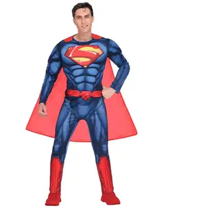 Comparateur de prix : déguisement superman classique adulte - xl - bleu - amscan 9906102