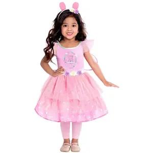 Comparateur de prix : amscan 9905932 Déguisements Fée Peppa Pig Pour Enfants Filles 4-6 Années, Rose