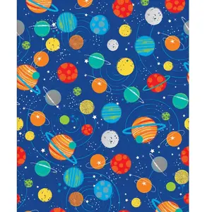 Amscan RueDeLaFete Nappe plastifiée : Blast off pas cher