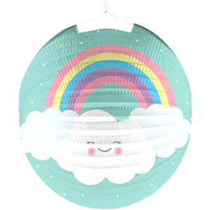 Amscan RueDeLaFete Lanterne en Papier Rainbow & Cloud pas cher