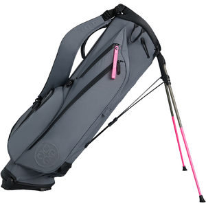 G/FORE Standbag Parachute Carry, gris/rose pas cher