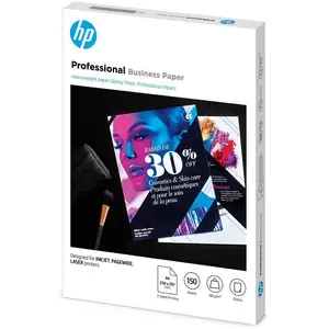 Comparateur de prix : Papier professionnel HP Business, brillant, 180 g/m2, A4, 150 feuilles