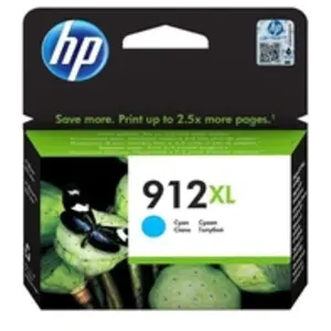 Comparateur de prix : Cartouche D'encre Hp 912 Xl Cyan Grande Capacité Authentique Hp