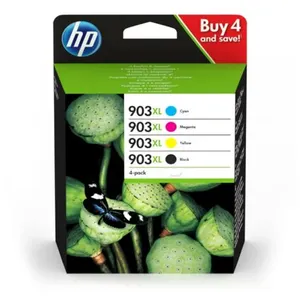 Comparateur de prix : HP 903XL Pack 4 Cartouches noire et couleur 1HZ51AE