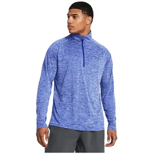 Comparateur de prix : Under Armour T-shirt à Manches Longues Avec Demi-zip Tech  2.0