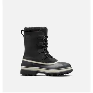Sorel Caribou - Bottes de neige homme Black / Dark Stone 50 pas cher