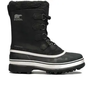 Comparateur de prix : Sorel Caribou - Bottes de neige homme Black / Dark Stone 42.5