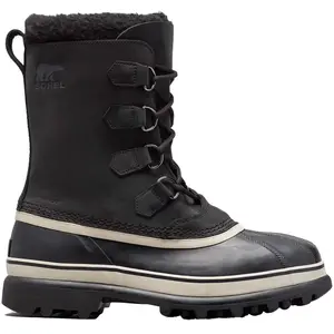 Comparateur de prix : Sorel Bottines Caribou Waterproof Sorel Homme - Noir Et Pierre - 44