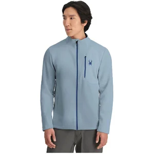 Spyder Mens Bandit Full Zip bleu M pas cher