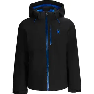 Veste à capuche Spyder Tripoint noir bleu - XL pas cher