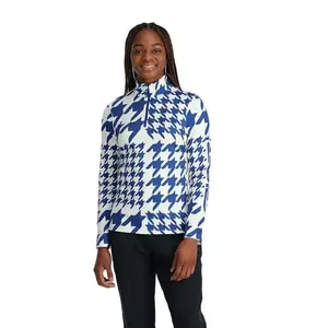 Spyder Sweat à Demi-zip Houndstooth pas cher