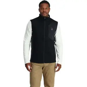 Spyder Mens Bandit Vest noir M pas cher
