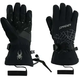 Comparateur de prix : Gants de ski Spyder Overweb Noir L 38F145401-BLK