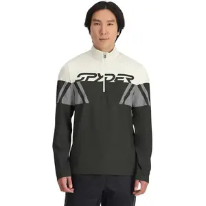 Spyder Mens Podium Half Zip noir M pas cher