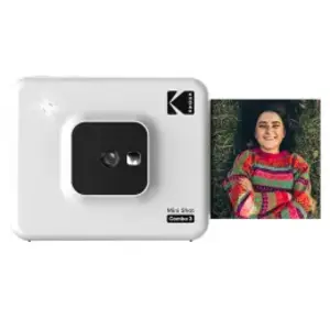 Appareil photo et imprimante Kodak Mini Shot Combo 3 blanc pas cher