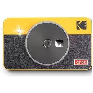 Kodak Kodak Mini Shot Combo 2 Retro Instant Camera, Jaune et Noir