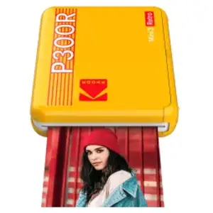Comparateur de prix : KODAK Mini 3 Retro 4PASS Imprimante Photo Portable (7,6x7,6cm) - Jaune
