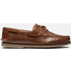 Comparateur de prix : Timberland Homme Classic 2 Eye Chaussures Bateau, Marron Brown Sahara, 42 EU