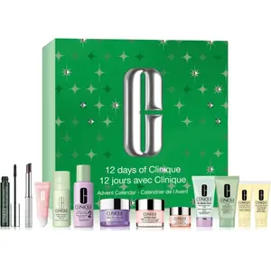 Clinique Calendrier de l'Avent - 12 incontournables soins et make-up pas cher