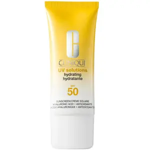 Comparateur de prix : CLINIQUE UV Solution Hydrating Sunscream SPF50 Crème visage 1000 ml