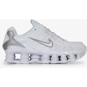 Comparateur de prix : Nike Shox Femme Chaussures - Blanc - Taille: 41 - Cuir - 