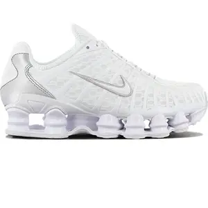 Comparateur de prix : Nike Shox Femme Chaussures - Blanc - Taille: 37.5 - Cuir -