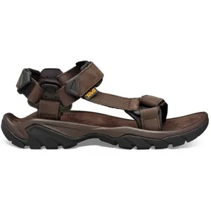 Comparateur de prix : Teva - Terra Fi 5 Universal Leather - Sandales taille 11, brun/noir