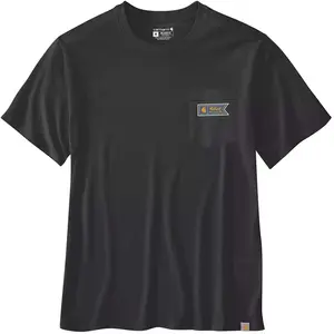 Comparateur de prix : Carhartt Pocket Script Graphic T-shirt, noir, taille M pour Hommes