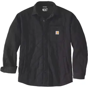 Comparateur de prix : Carhartt Chemise à Manches Longues Quilted Snap Front M