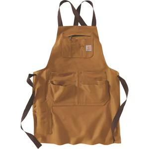Carhartt Firm Duck, tablier , couleur: Marron , taille: Taille unique pas cher