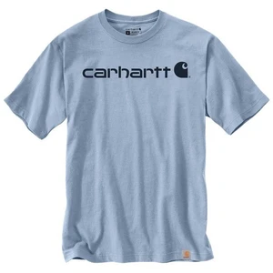 T-shirt manches courtes col tricot 200 - 300 g m coton t-shirt 0 1 pièce(s) tee-shirt manches courtes bleu claire tm bleu clair - seeds carhartt