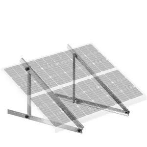 Comparateur de prix : VEVOR Support de Panneau Solaire, 127 cm, Fixation de Panneau Solaire ...