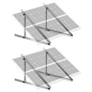 Comparateur de prix : VEVOR Support Fixation Panneau Solaire Inclinable Réglable 0-90° 114 c...