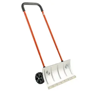 VEVOR Pelle à Neige sur Roues Poussoir Neige en Métal 61 cm pour Allée... pas cher