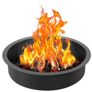 VEVOR Anneau de foyer feu doublure acier extérieur 1016 mm intérieur 9...