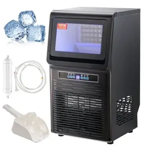 Machine à Glaçons - VEVOR - 34 kg-24h Stockage 15kg Auto-Nettoyant Bar...Vendu parvevor