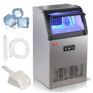 Machine à Glaçons - VEVOR - 52 kg-24 h 50 Bacs à Glaçons Capacité de ...Vendu parvevor