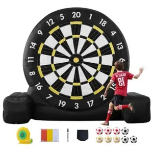 VEVOR Cible de football géante gonflable 2500 mm avec 9 ballons et pom...Vendu parvevor