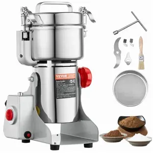 Comparateur de prix : VEVOR Moulin à Épices Commercial 500 g Moulin à Grains Électrique Haut...