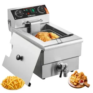 Comparateur de prix : VEVOR Friteuse à bain d'huile électrique commerciale avec panier 3000 ...