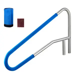 Comparateur de prix : VEVOR Rampe Piscine 137x81 cm Main Courante Piscine Acier Inox 304 Cha...