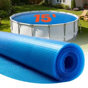 VEVOR Bâche Solaire Piscine Ronde 4,57 m Couverture Solaire Piscine Bâ... pas cher