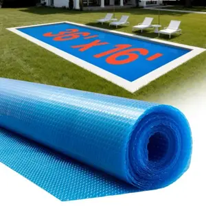 VEVOR Bâche Solaire Piscine Rectangulaire 11x4,9 m Couverture Solaire ... pas cher