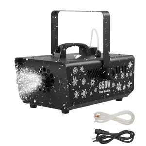 VEVOR Machine à Neige, 650 W, Machine à Flocons de Neige Artificielle ...