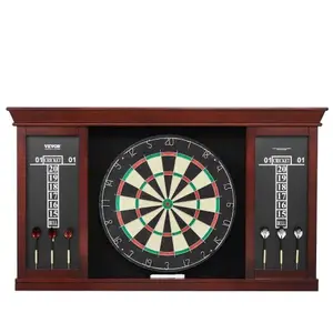 Comparateur de prix : VEVOR Kit Cible de Fléchettes et Armoire Taille Officielle Accessoire ...
