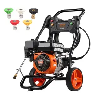 VEVOR Nettoyeur haute pression à essence 3400 PSI 10 L/min 5 buses pou... pas cher