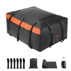 Comparateur de prix : VEVOR Sac de Toit de Voiture 566 L Porte-Bagages de Toit en PVC 840D T...