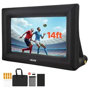 Comparateur de prix : VEVOR Écran de Projection Gonflable 427 cm Format 16:9 600D Cinéma Ext...