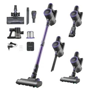 Comparateur de prix : VEVOR Aspirateur Balai sans Fil à Aspiration Puissante 25 kPa, Aspirat...